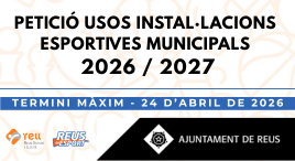 Accedeix a Petició d'usos d'instal·lacions esportives municipals